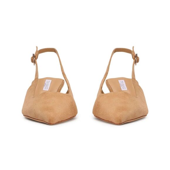 New Tony Bianco Crush Slingback Heels/Shoes in Wheat Suede,  Size 9 - Picture 3 of 7